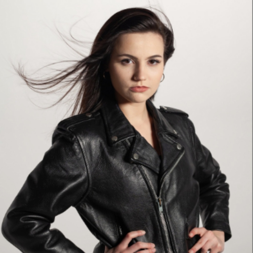 Authentic vintage leather jacket